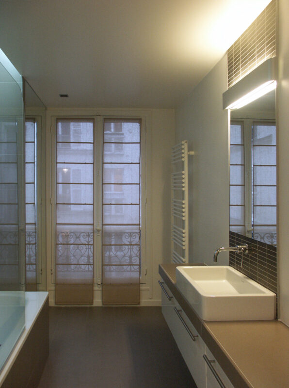 Appartement Paris - Salle de Bain Meuble Vasque