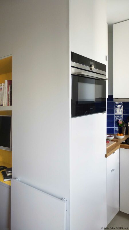 Appartement Japonais – Meuble Structurant Four Encastré