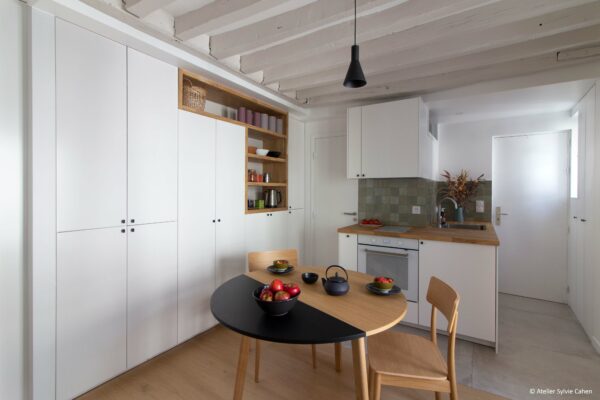 Cuisine - Projet Ferdinand Duval - Paris - Rénovation d'un appartement parisien