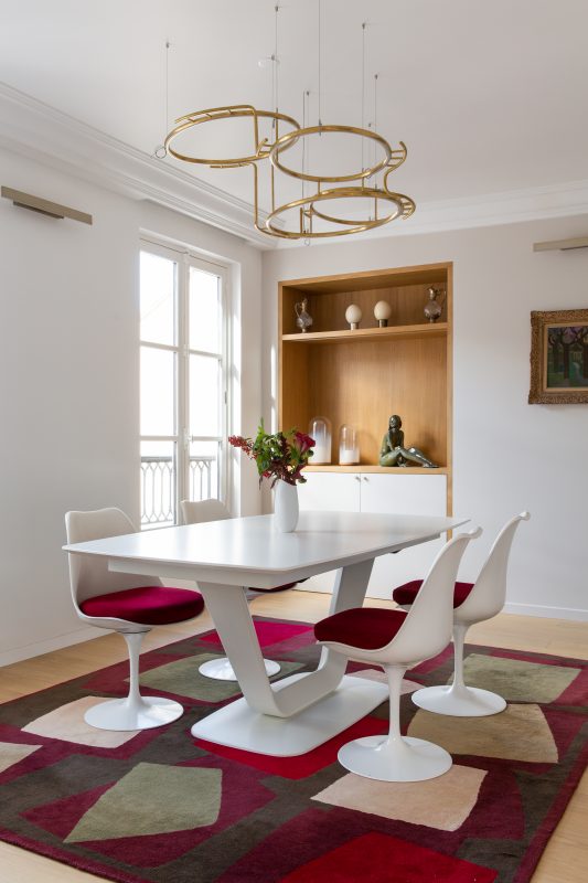 Salle à manger - Projet Rue garancière - Paris - aménagement intérieur contemporain