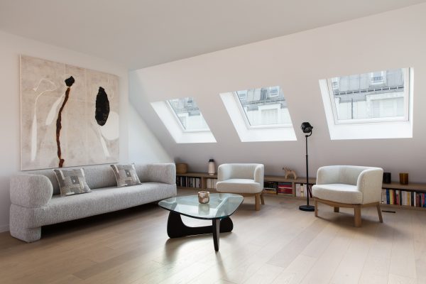 Salon - Projet Jardin du Luxembourg - Paris - Réaménager un appartement familial
