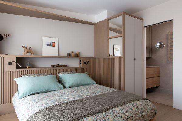 Chambre - Projet Jardin du Luxembourg - Paris - Réaménager un appartement familial