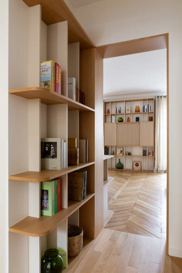 Charme classique et moderne d'un immeuble haussmannien - projet Avenue Bosquet